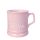 Pastellrose Tasse England mit Namensschriftzug