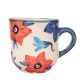 Kaffeetasse blaue blumen