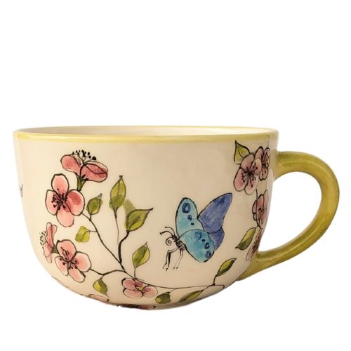 Jumbo Tasse Frühlingsschmetterling