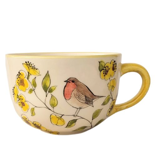 Jumbo Tasse Frühlingsvogel