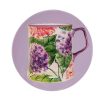 Tasse und Frühstücksteller  Hortensie