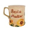 Tasse Sonnenblume mit Namensschriftzug