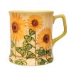 Tasse Sonnenblume mit Namensschriftzug