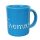 Hellblau Standard Tasse mit Namensschriftzug