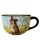 Jumbo-Tasse mit Hund Border Collie