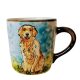 Tasse mit Hund Golden Retriever