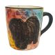 Tasse mit Hund Puli 