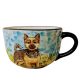 Jumbo Tasse mit Hund Yorkie  