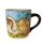 Tasse mit Hund Pekingese 