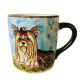 Tasse mit Hund Yorkshire Terrier