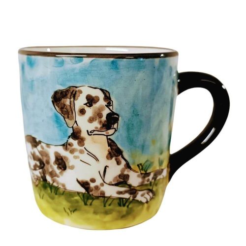 Tasse mit Hund Dalmatiner