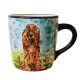 Tasse mit Hund Spaniel