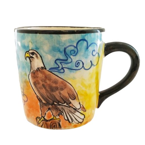 Tasse mit Weißkopfseeadler 