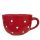 Jumbo Tasse Kirschfarbe