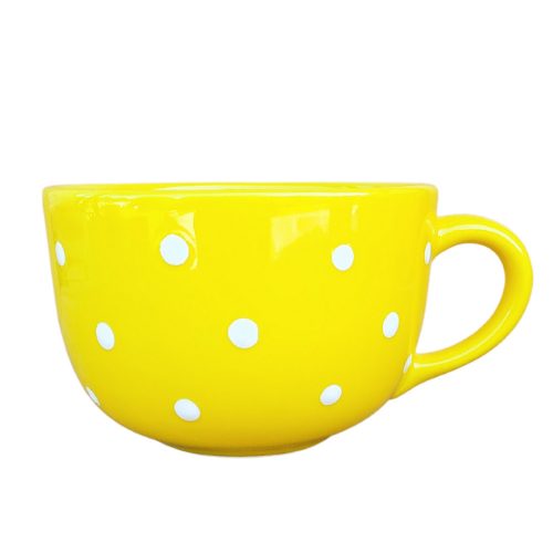 Jumbo-Tasse Gelb