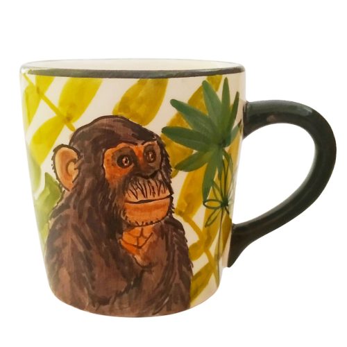 Tasse mit Affe