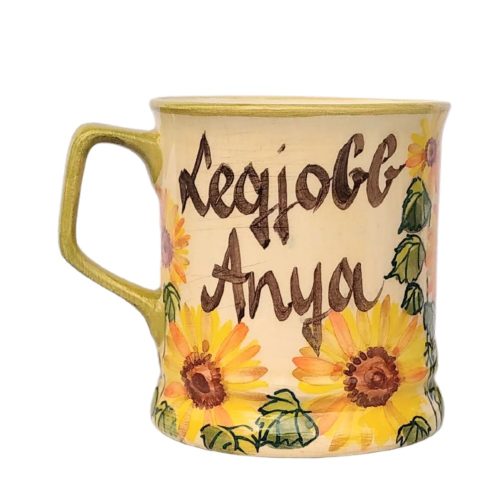 Tasse mit Beschriftung Sonnenblume