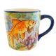 Tasse mit Fisch 