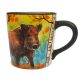 Tasse mit Wildschwein 